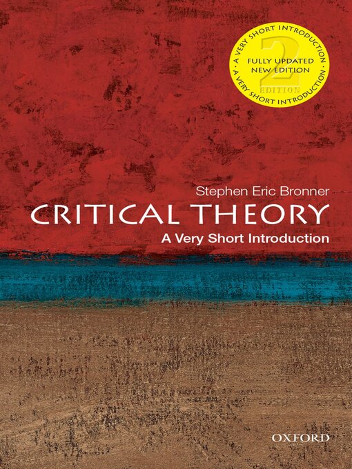 Title details for Critical Theory by Stephen Eric Bronner - Available